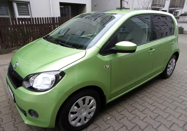 Skoda Citigo cena 24900 przebieg: 58000, rok produkcji 2012 z Warszawa małe 67